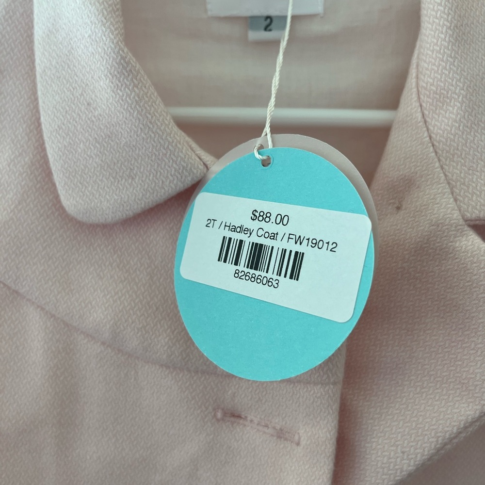 Dondolo Size 2 Pink Hadley Coat NWT - Picture 3 of 3